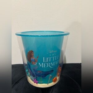Disney The Little Mermaid Aqua Popcorn bowl AMC Exclusive